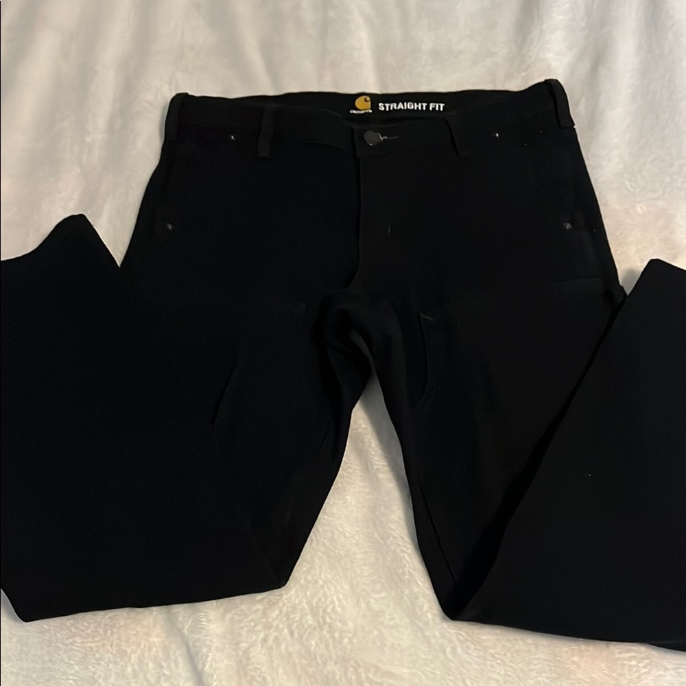 Carhartt Black Straight Leg Jeans Classic Design